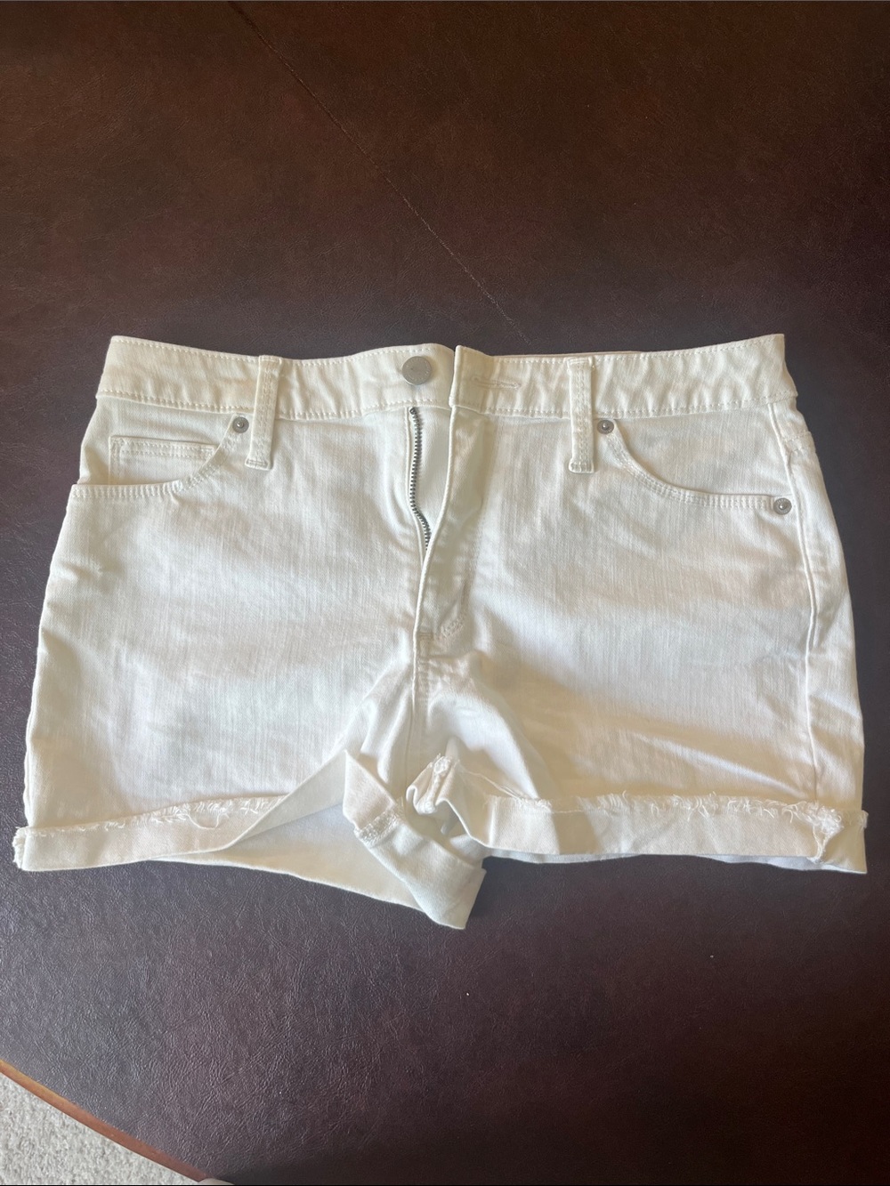 Universal Thread White Denim Cutoff Shorts